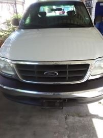 Truck is a 2002 Ford  F150 extended cab with a cover over the truck bed. It has only 11,500 miles. Has been inspected and a new battery. The man only drove it within the 20 mile radius and treated it as his baby. I am only accepting closed bids and am not calling anyone to give a second chance to bid higher, so put in you best offer and have the money ready for that Sunday (Fathers Day) to pick up. You will have a couple of days to put into your name and you will need to show proof ( provide me a copy) of your insurance before you are allowed to drive truck off. I will not know what the bids are that people are giving me so please don't contact me asking what is the best offer as I will not be able to tell you. It is the best offer gets it and I will tell you that it is worth every penny! You will need to bring your bids to the sale. I will not be accepting any via email or text. You must have all of your information in the bid so I can reach you if you win.