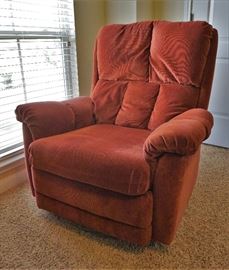 Upholstered recliner