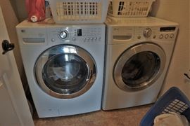 LG washer and dryer