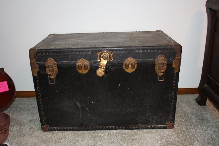 Antique trunk, one of five