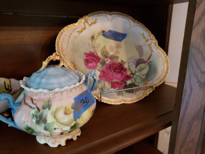 Hand-painted porcelain