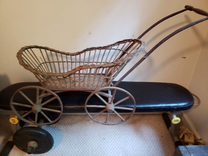 Baby buggy, antique