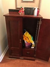 #9 dog cabinet w bone handles 26x14x41 $175.00