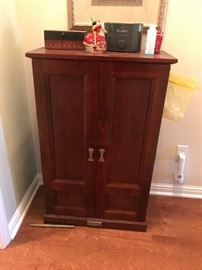 #9 dog cabinet w bone handles 26x14x41 $175.00