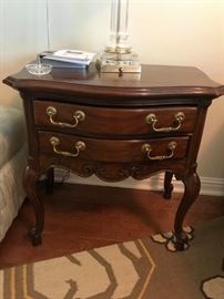 #14 Harden bed side table on legs 26x17x26 (2) $200 ea.