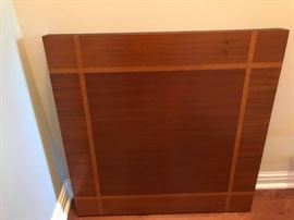 #77 inlay card table $125.00