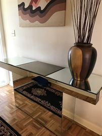 MIRRORED CONSOLE TABLE