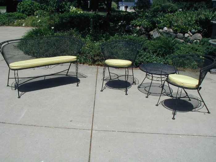 Vintage patio set