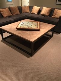 Rooam and Board Parquet Top Coffee Table $400