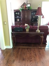 Cherry sofa table