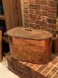 Copper boiler tub
