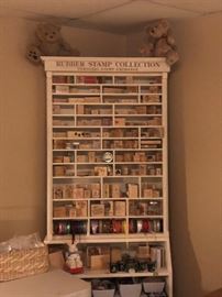 Stamp display shelf (stamps sold separately)