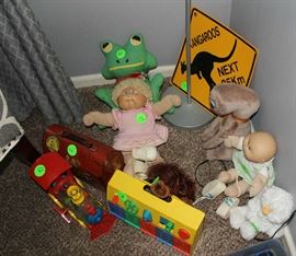 More children's toys.