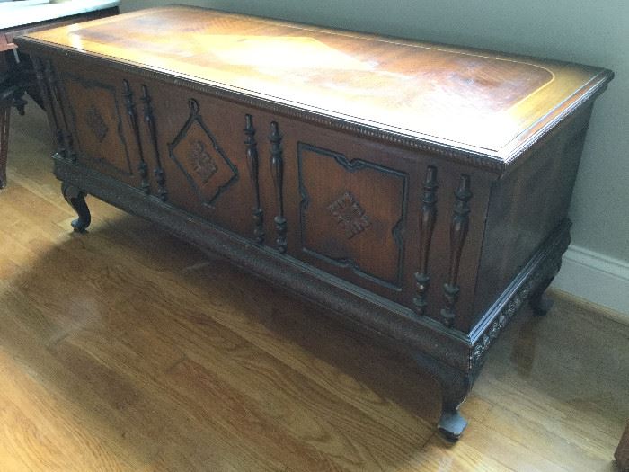  Carved Wood Chest          http://www.ctonlineauctions.com/detail.asp?id=726920