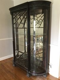 Wood Framed Glass Curio Cabinet    http://www.ctonlineauctions.com/detail.asp?id=726969