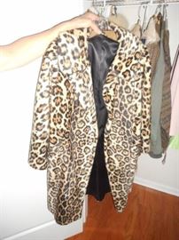 Faux Leopard Jacket, size 10