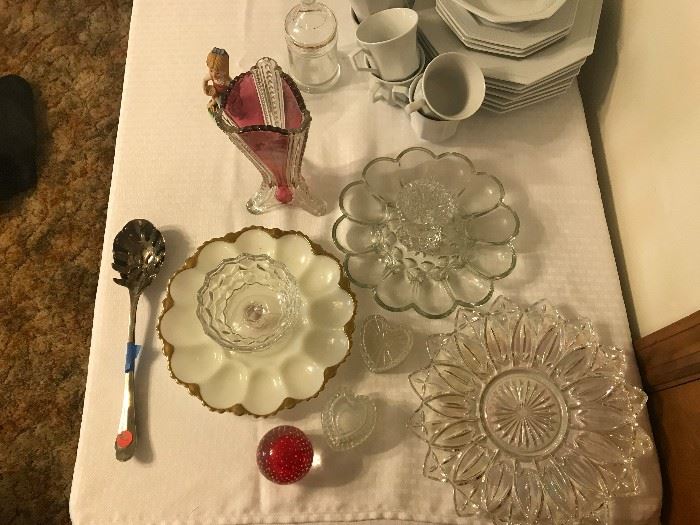 Decorative Glass Serving Dishes