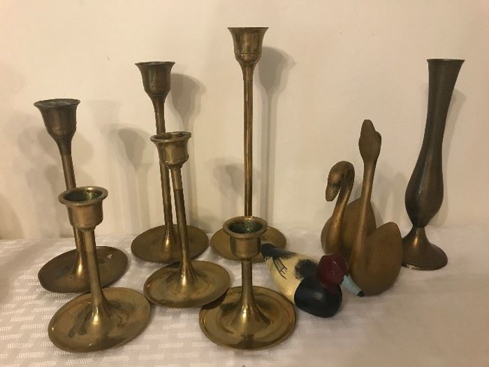 Bronze Candle Sticks