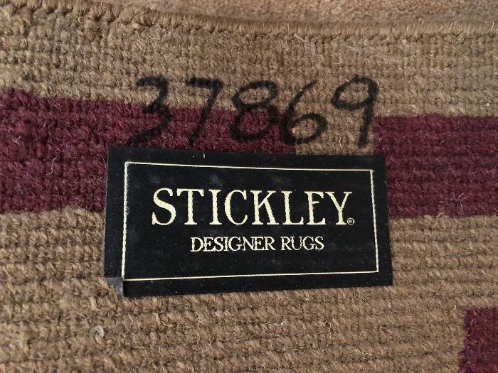 Stickley Prairie Sand rug. 6’ x 9’