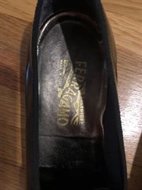 Gorgeous Salvatore Ferragamo men’s patent leather loafers.  Size 9 1/2