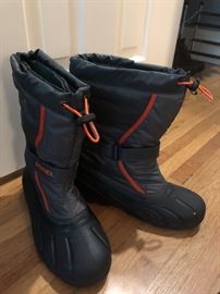 Sorel nylon snow boots 