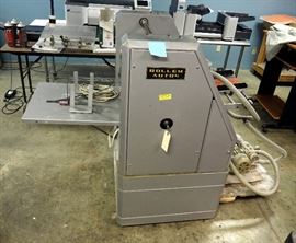Rollem Auto4 Numbering And Perforating Machine, 51"H x 72"W x 34"D