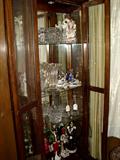 Crystal, curio cabinet