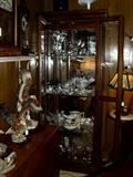 Crystal, curio cabinet
