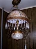 Signed Bradley Hubbard chandelier