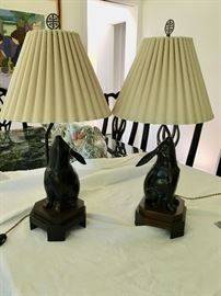 Pair of Frederick Cooper lamps