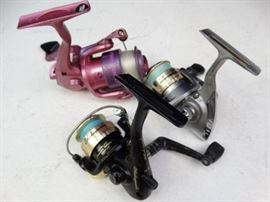 2 Shakespeare 1 Daiwa Fishing Reels