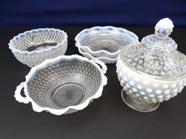 Opalescent Serving Dishes (6)