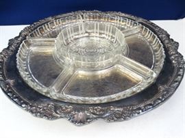 Silver Plated Lazy Susan