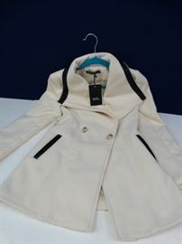 White Ladies Coat Small