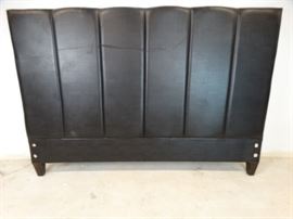 Black King Padded Headboard