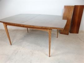 Mid Century Modern Glasstop Dining Table