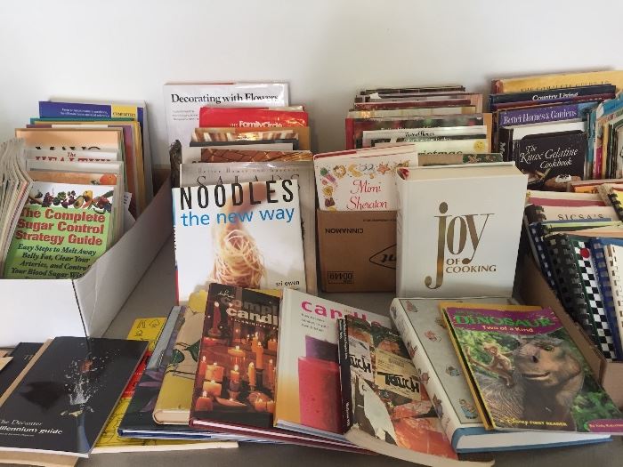 Numerous cook books