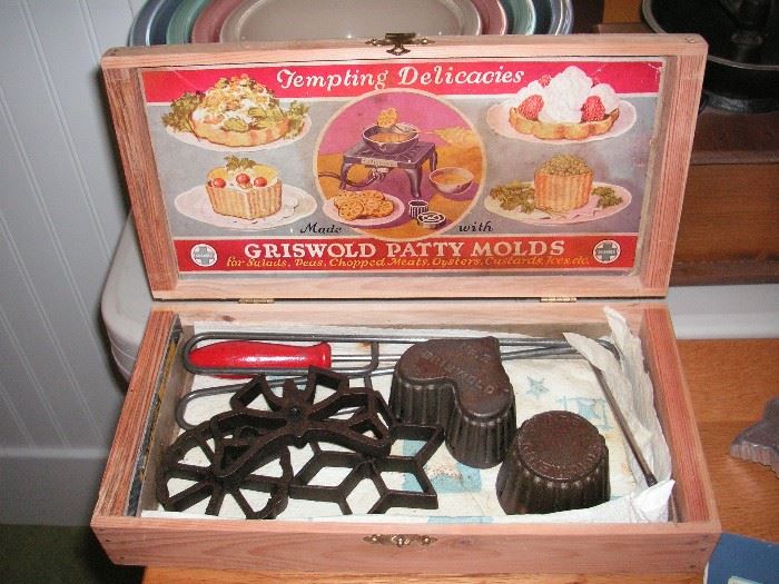 Griswold patty molds
