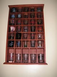 Shot glass collection sold as a unit