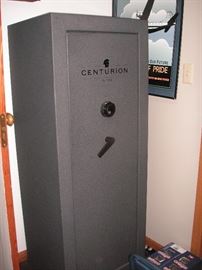 Centurion Gun safe, fireproof, w/keys & combination