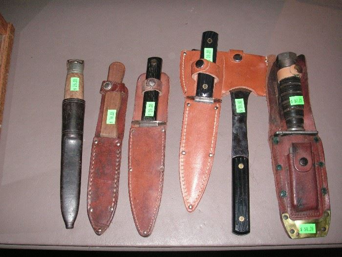 Lots of knives