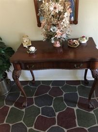 Antique card table