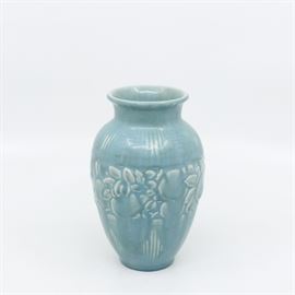 Rookwood Matte Blue Vase c. 1939 - 6453