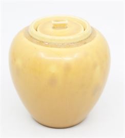 Rookwood Matte Yellow Ginger Jar c. 1929 - 1321