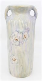 Weller "Silvertone" Double-Handled Vase