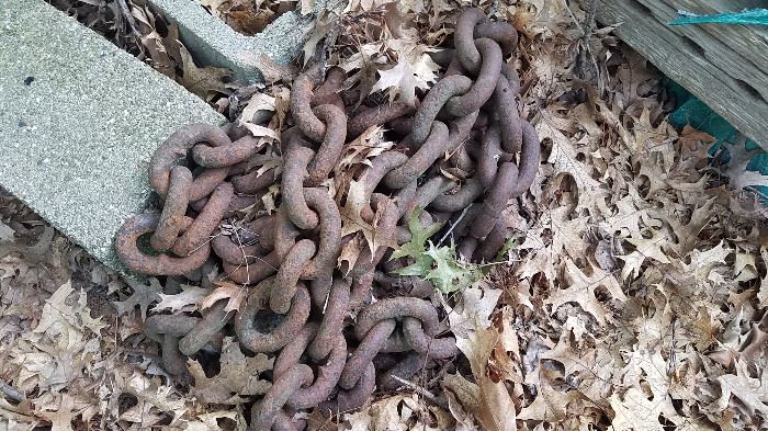 huge log chains