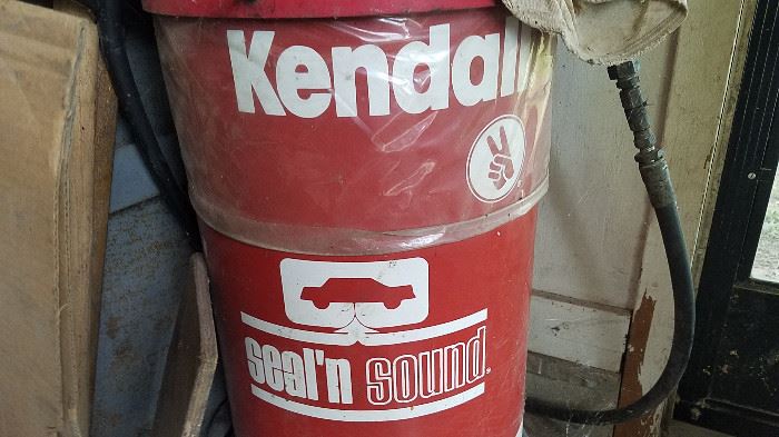 Kendall oil container