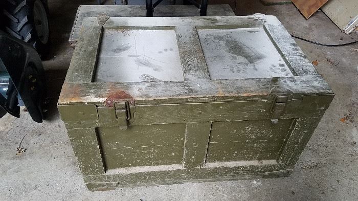 military trunk