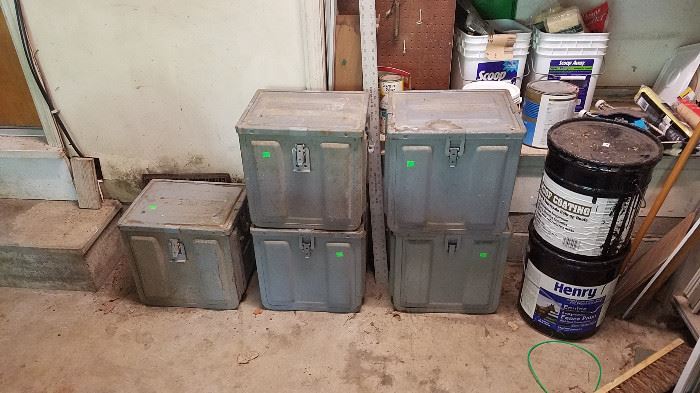 Military ammo boxes