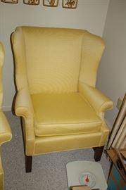 Bouldins High Back Cushioned Chairs (2)
